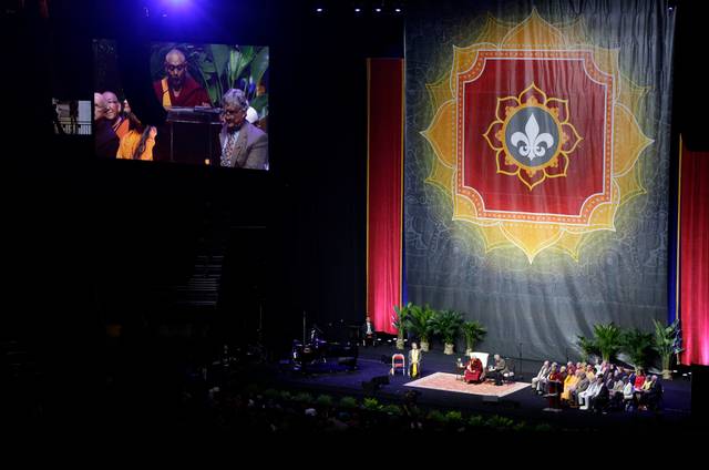 Dalai Lama public talk